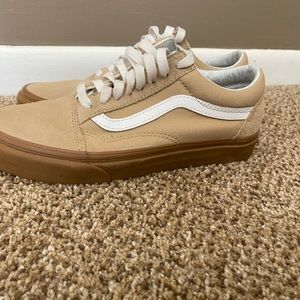 Light tan vans